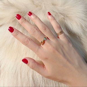 ✨Elegant Twisted Gold Adjustable Ring